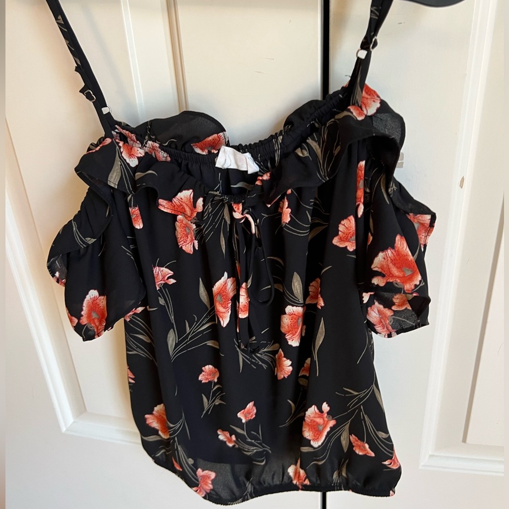 Off the shoulder shirt